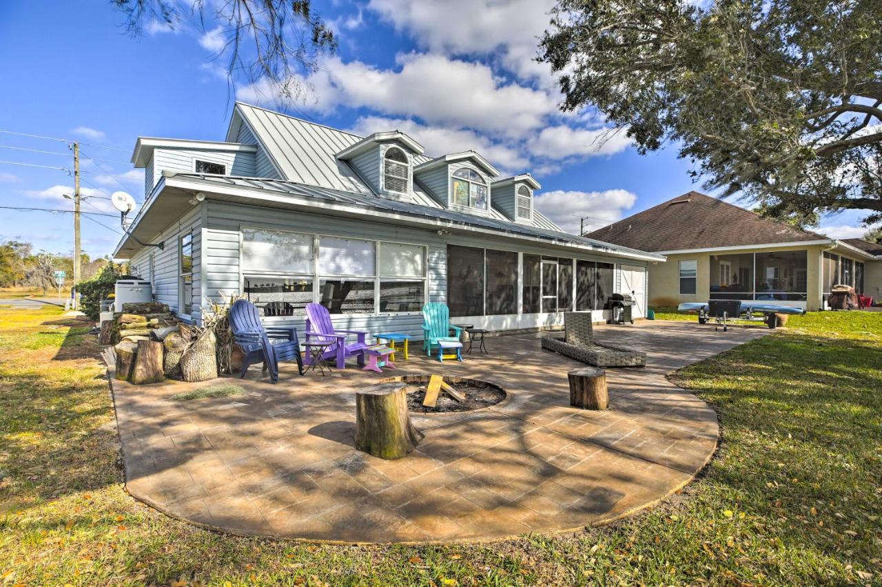 Waterfront Lake Placid Home With Dock And Fire Pit Zewnętrze zdjęcie